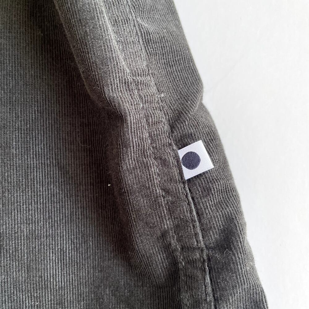 NN07 No Nationality Men's Levon Olive Corduroy Button Down Shirt XL - Picture 9 of 16